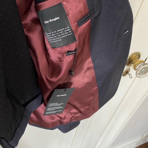 The Kooples Men's Navy Suit - Picture 5 of 13